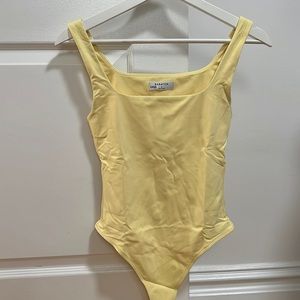 Babaton squareneck bodysuit